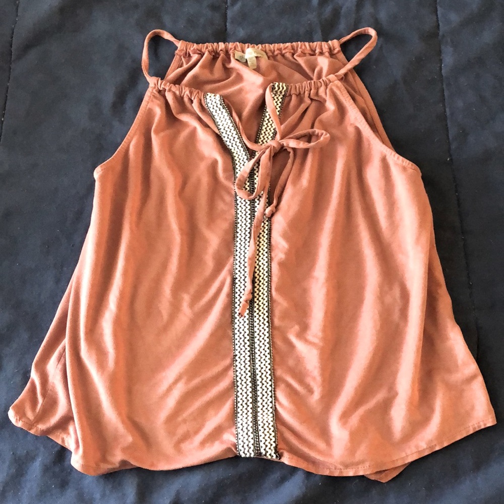 Flowy, velvet tank